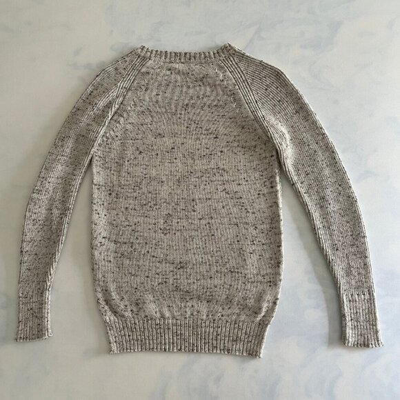 Rebecca Minkoff Heather Grey Knit Crewneck Sweater - Picture 2 of 7